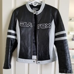 Ladies S Avirex Motorcycle Leather Jacket